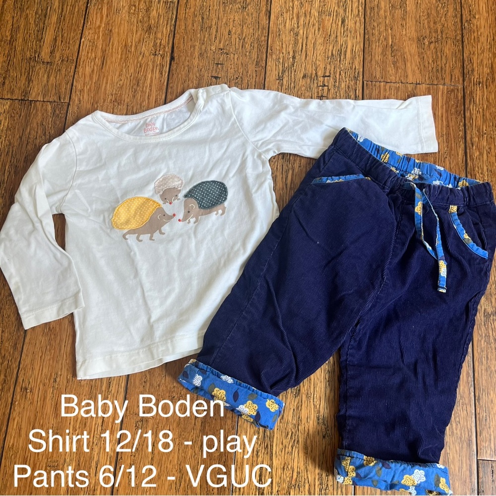 Baby boden outfit